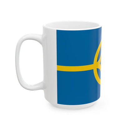 Flag of West Plains Missouri (United States) White Coffee Mug - Go Mug Yourself