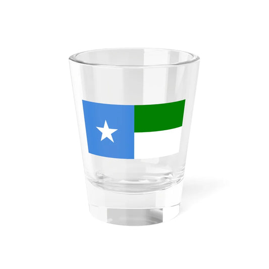 Flag of West Puntland (Mali) Shot Glass 1.5oz 1.5oz - Go Mug Yourself