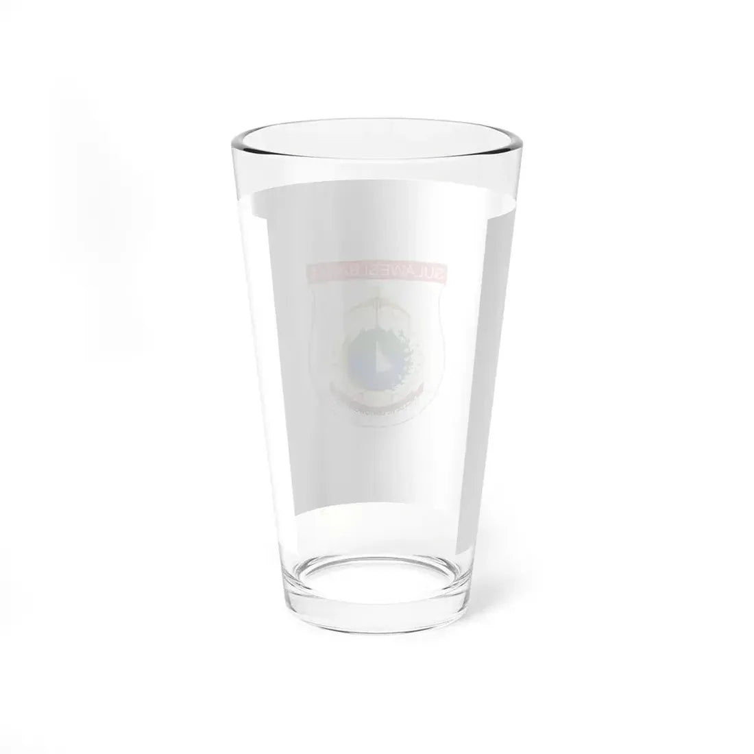 Flag of West Sulawesi Indonesia - Pint Glass 16oz - Go Mug Yourself