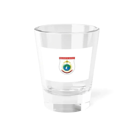Flag of West Sulawesi Indonesia - Shot Glass 1.5oz 1.5oz - Go Mug Yourself