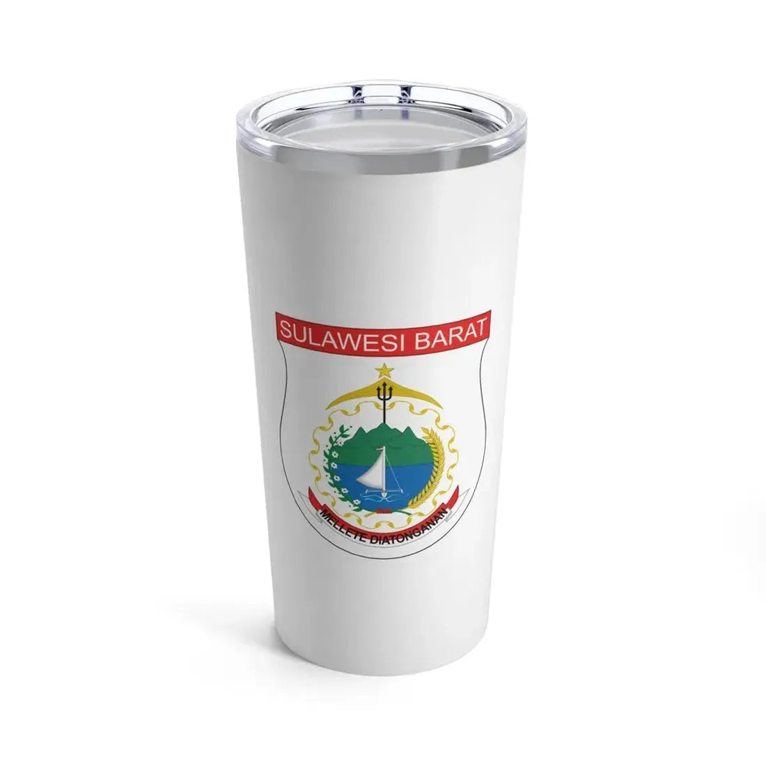 Flag of West Sulawesi Indonesia - Tumbler 20oz 20oz - Go Mug Yourself