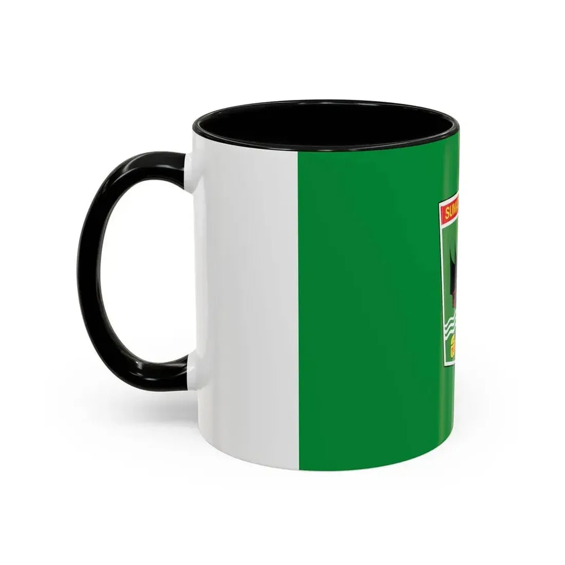 Flag of West Sumatra Indonesia - Accent Coffee Mug - Go Mug Yourself