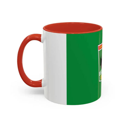 Flag of West Sumatra Indonesia - Accent Coffee Mug - Go Mug Yourself