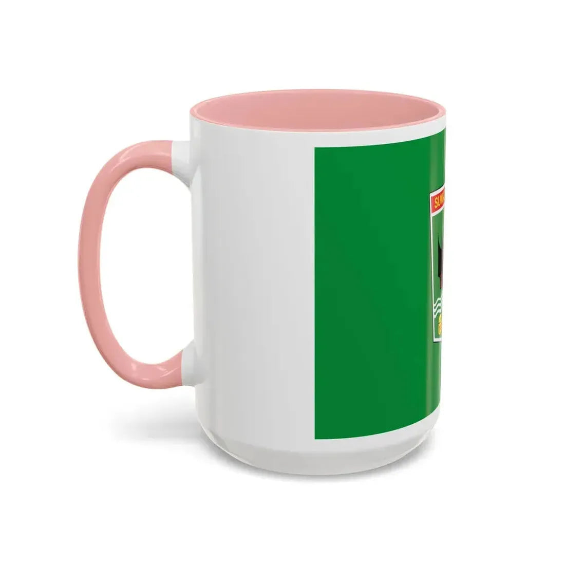 Flag of West Sumatra Indonesia - Accent Coffee Mug - Go Mug Yourself