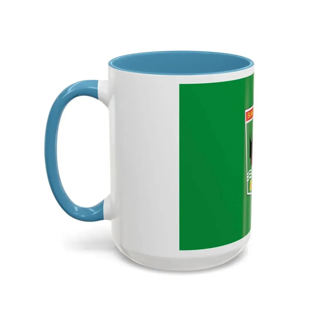 Flag of West Sumatra Indonesia - Accent Coffee Mug - Go Mug Yourself