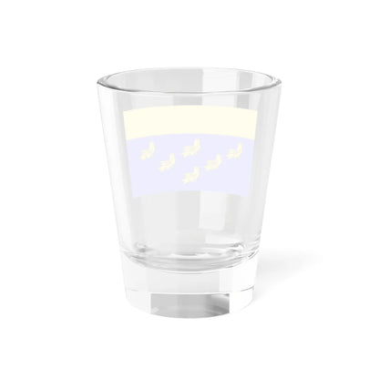 Flag of West Sussex (England) Shot Glass 1.5oz - Go Mug Yourself