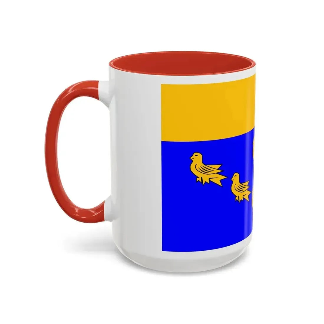 Flag of West Sussex UK - Accent Coffee Mug - Go Mug Yourself