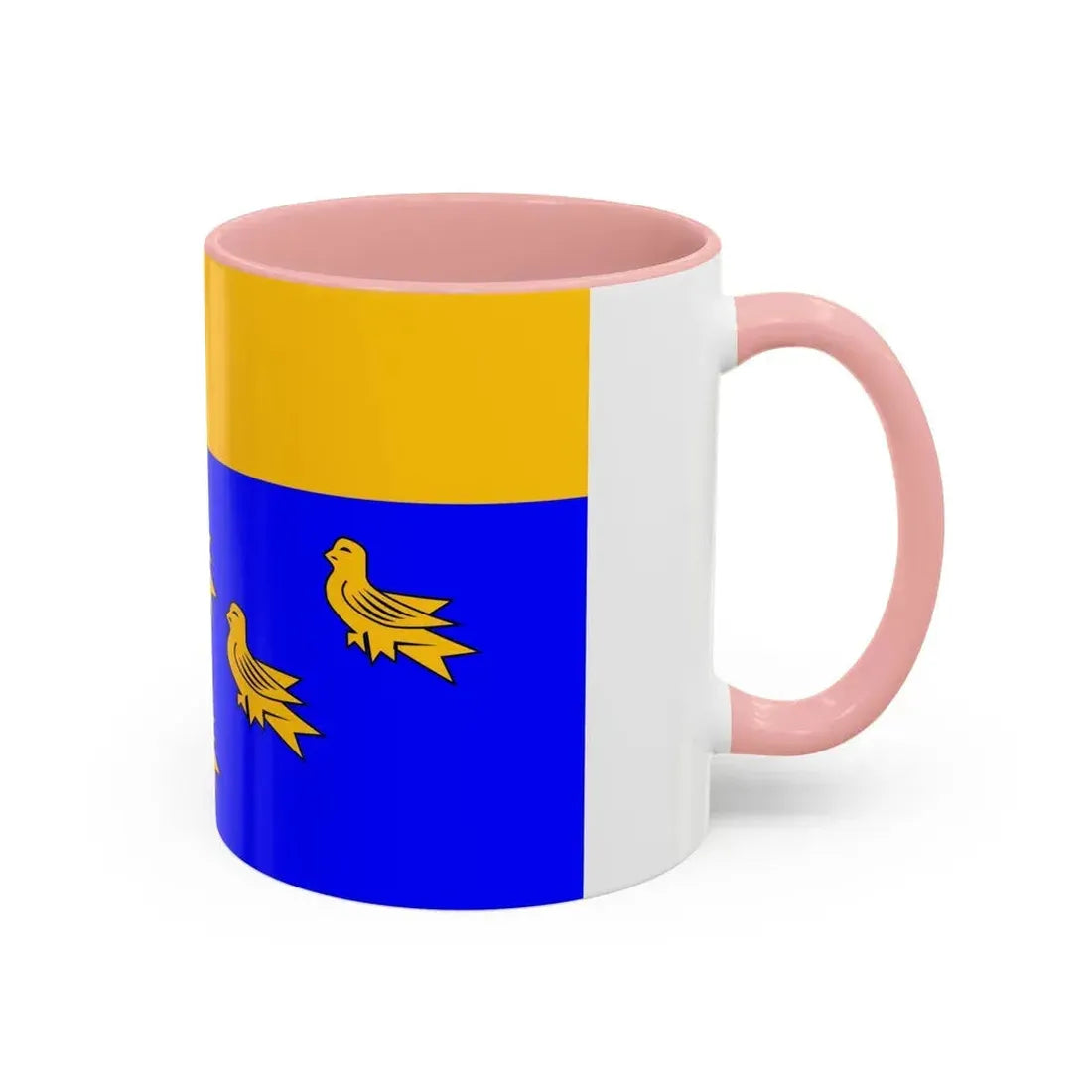 Flag of West Sussex UK - Accent Coffee Mug - Go Mug Yourself