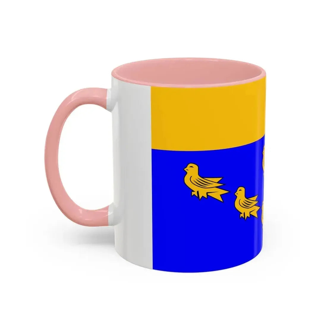 Flag of West Sussex UK - Accent Coffee Mug - Go Mug Yourself