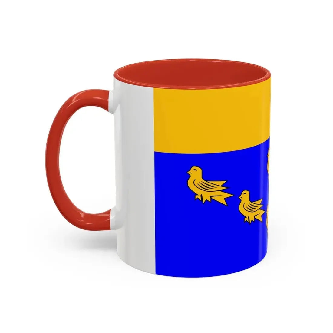Flag of West Sussex UK - Accent Coffee Mug - Go Mug Yourself