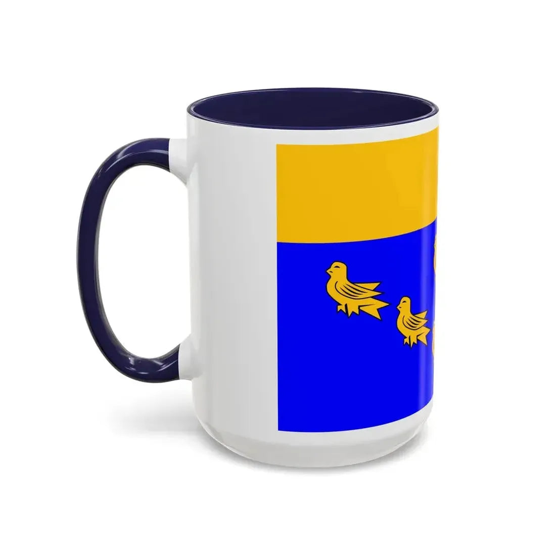 Flag of West Sussex UK - Accent Coffee Mug - Go Mug Yourself