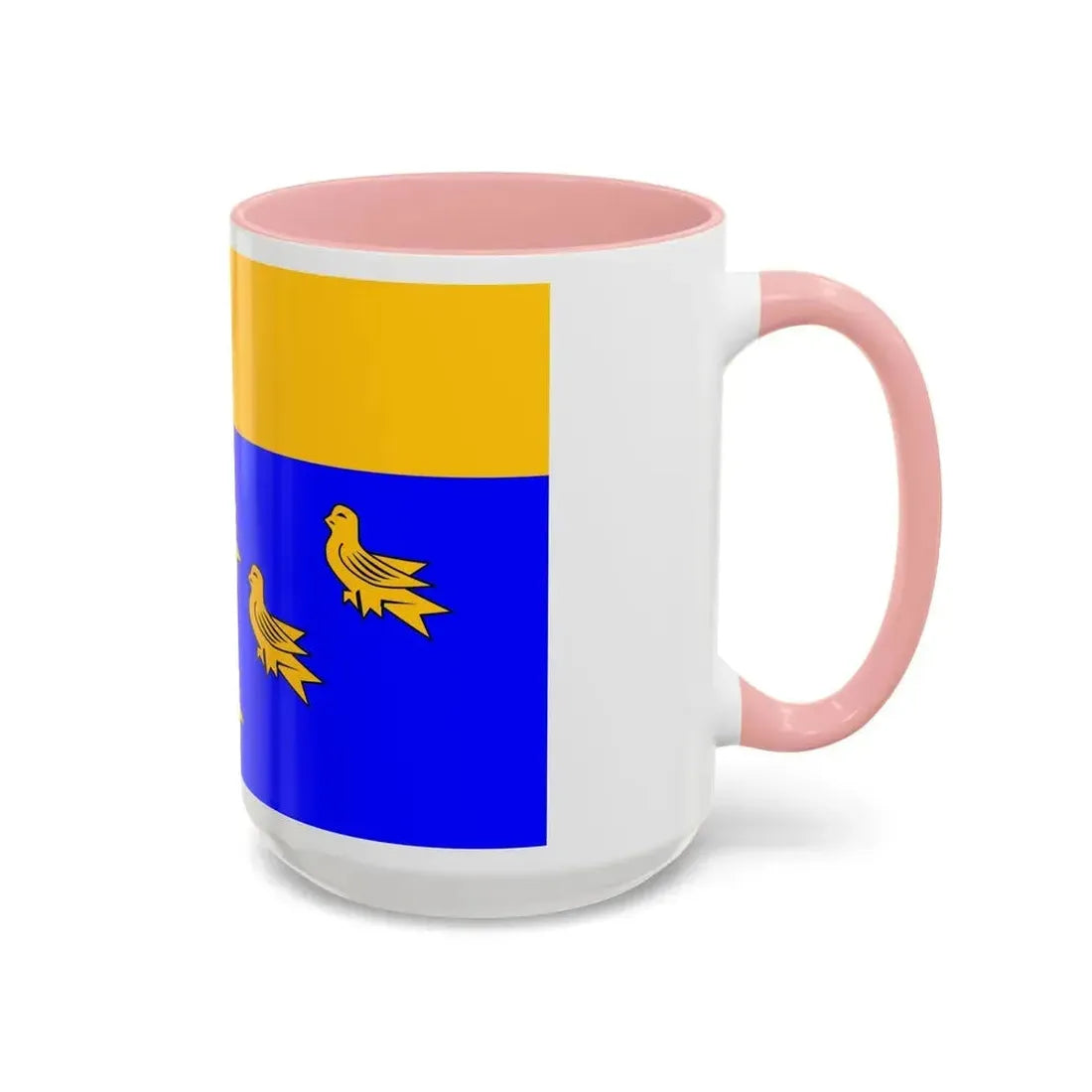 Flag of West Sussex UK - Accent Coffee Mug - Go Mug Yourself