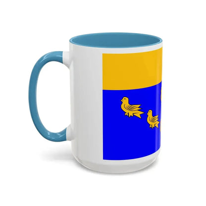 Flag of West Sussex UK - Accent Coffee Mug - Go Mug Yourself