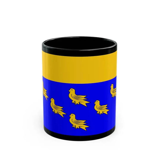 Flag of West Sussex UK - Black Coffee Mug 11oz - Go Mug Yourself