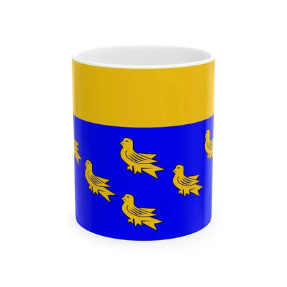 Flag of West Sussex UK - White Coffee Mug 11oz - Go Mug Yourself