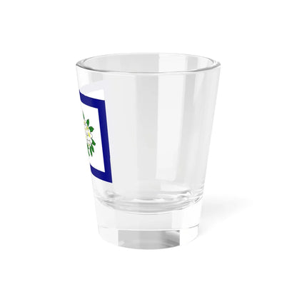 Flag of West Virginia 1905-1907 (United States) Shot Glass 1.5oz - Go Mug Yourself