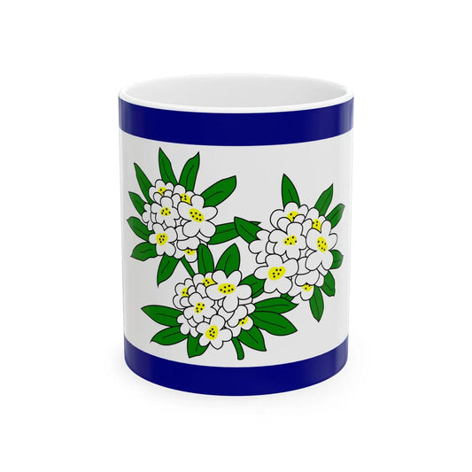 Flag of West Virginia 1905-1907 (United States) White Coffee Mug 11oz - Go Mug Yourself