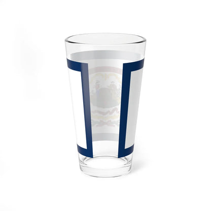 Flag of West Virginia (United States) Pint Glass 16oz - Go Mug Yourself