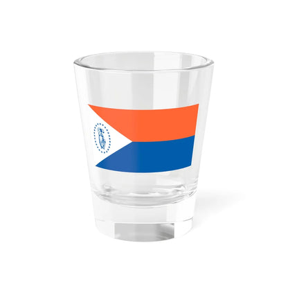 Flag of Westchester County New York 1939-1985 (United States) Shot Glass 1.5oz 1.5oz - Go Mug Yourself