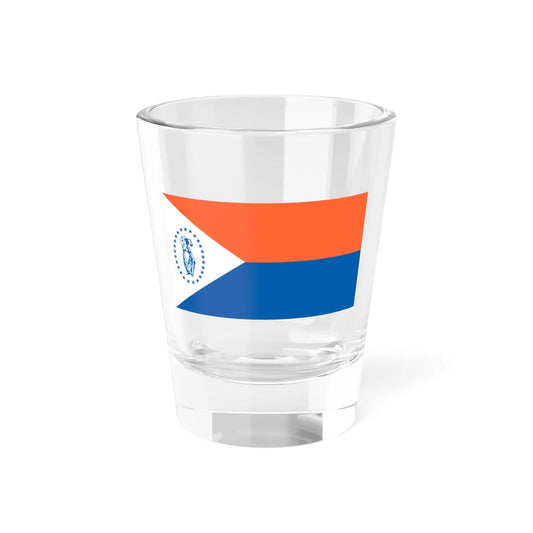 Flag of Westchester County New York 1939-1985 (United States) Shot Glass 1.5oz 1.5oz - Go Mug Yourself