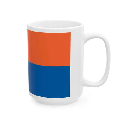 Flag of Westchester County New York 1939-1985 (United States) White Coffee Mug - Go Mug Yourself