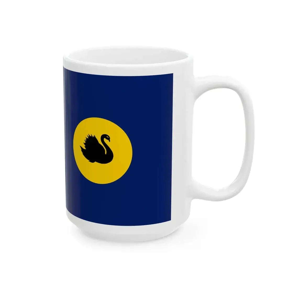 Flag of Western Australia 1870-1953 (Australia) White Coffee Mug - Go Mug Yourself