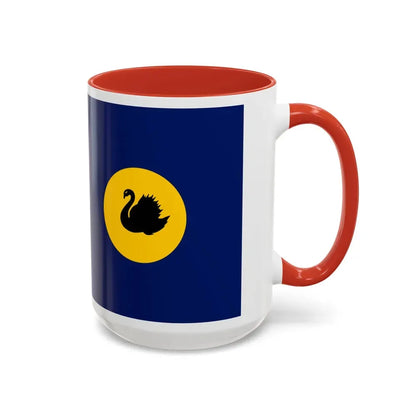 Flag of Western Australia - Accent Coffee Mug - Go Mug Yourself