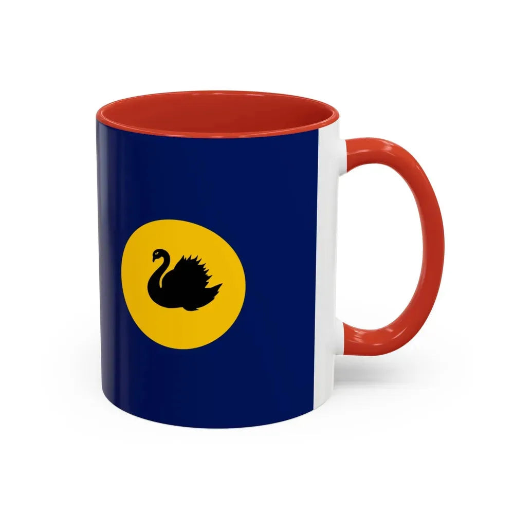 Flag of Western Australia - Accent Coffee Mug - Go Mug Yourself