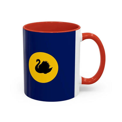 Flag of Western Australia - Accent Coffee Mug - Go Mug Yourself