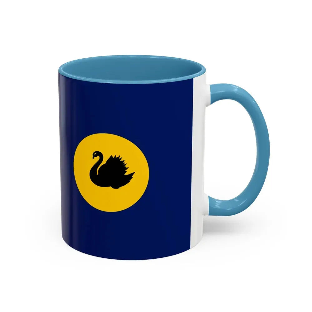 Flag of Western Australia - Accent Coffee Mug - Go Mug Yourself