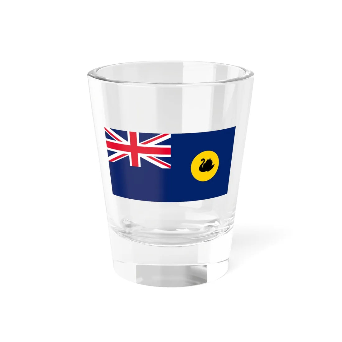Flag of Western Australia (Australia) Shot Glass 1.5oz 1.5oz - Go Mug Yourself
