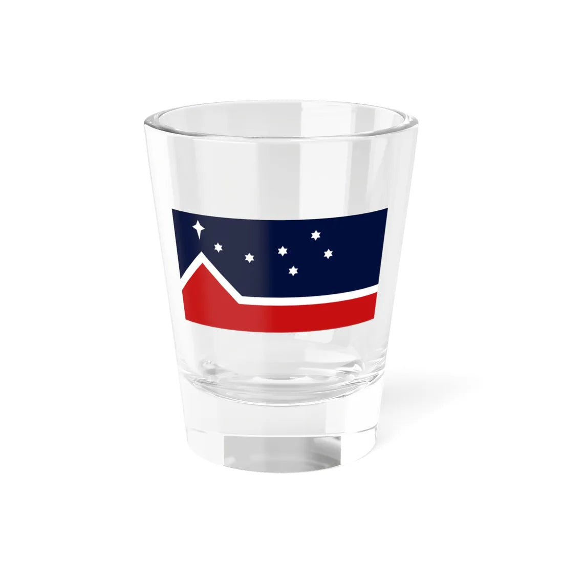 Flag of Western Canada (Canada) Shot Glass 1.5oz 1.5oz - Go Mug Yourself