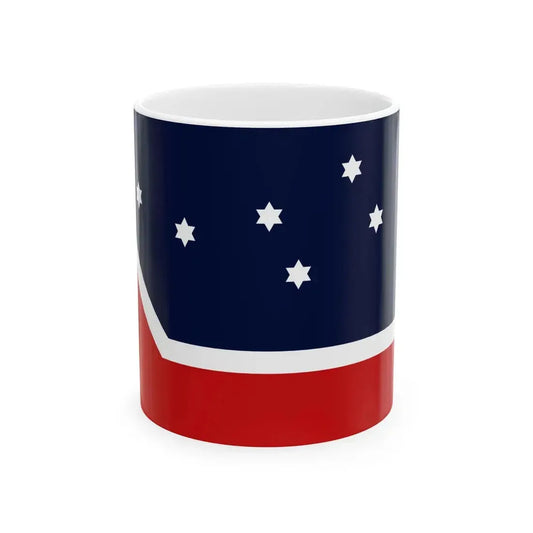 Flag of Western Canada (Canada) White Coffee Mug 11oz - Go Mug Yourself