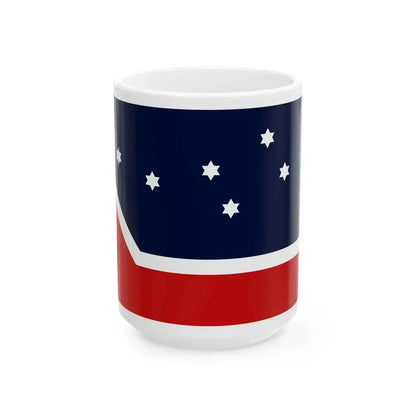 Flag of Western Canada (Canada) White Coffee Mug 15oz - Go Mug Yourself