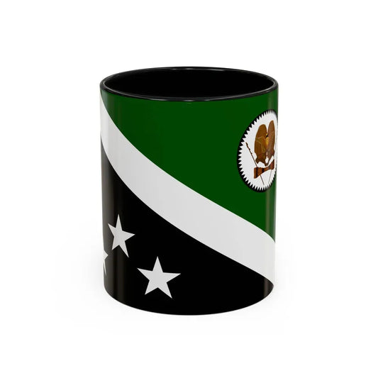 Flag of Western Highlands Papa New Guinea - Accent Coffee Mug 11oz Black - Go Mug Yourself