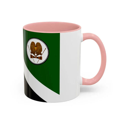 Flag of Western Highlands Papa New Guinea - Accent Coffee Mug - Go Mug Yourself