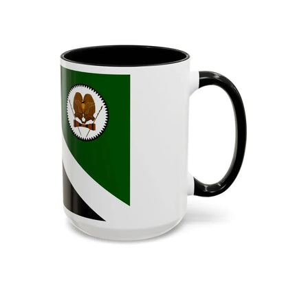 Flag of Western Highlands Papa New Guinea - Accent Coffee Mug - Go Mug Yourself
