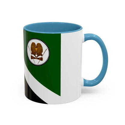 Flag of Western Highlands Papa New Guinea - Accent Coffee Mug - Go Mug Yourself
