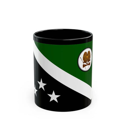 Flag of Western Highlands Papa New Guinea - Black Coffee Mug 11oz - Go Mug Yourself