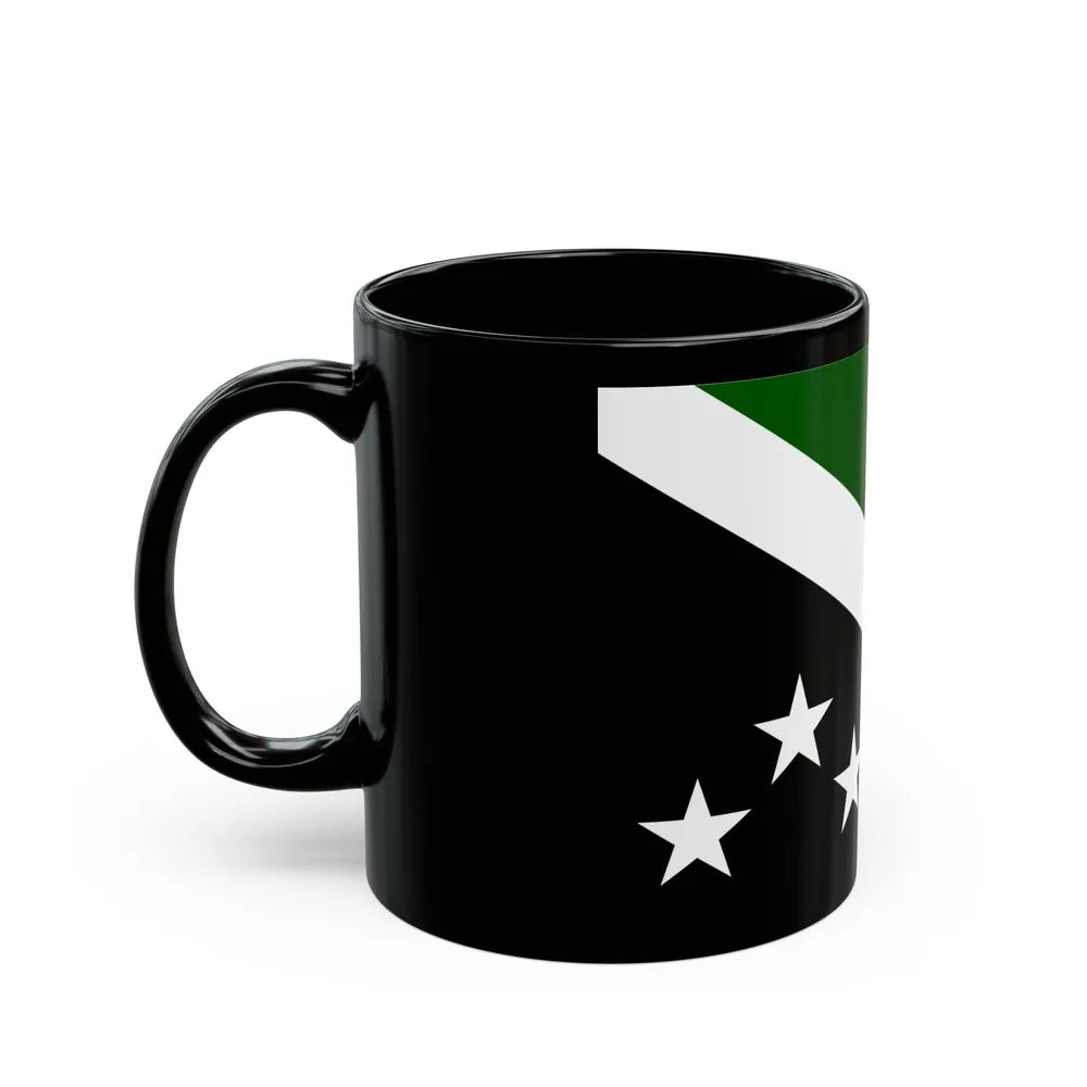 Flag of Western Highlands Papa New Guinea - Black Coffee Mug - Go Mug Yourself