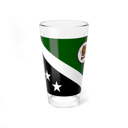Flag of Western Highlands Papa New Guinea - Pint Glass 16oz 16oz - Go Mug Yourself