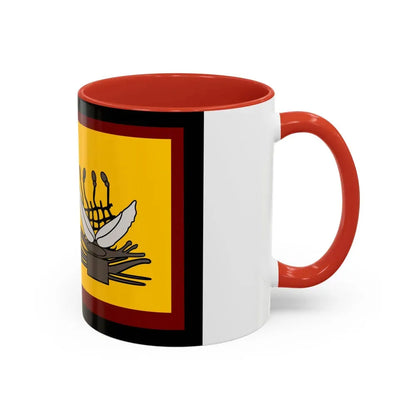Flag of Western Province Papa New Guinea - Accent Coffee Mug - Go Mug Yourself