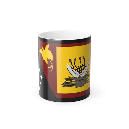 Flag of Western Province Papa New Guinea - Color Changing Coffee Mug 11oz - Go Mug Yourself