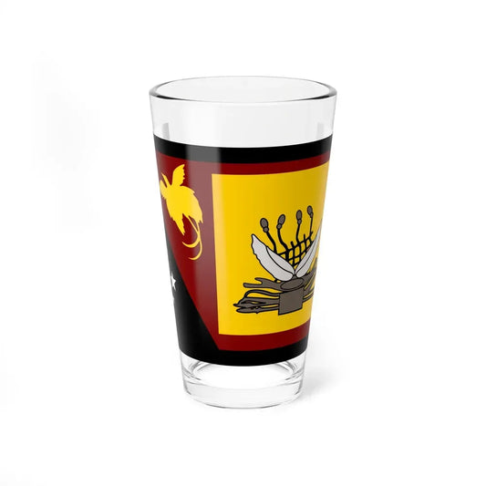 Flag of Western Province Papa New Guinea - Pint Glass 16oz 16oz - Go Mug Yourself