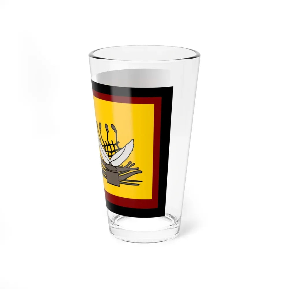 Flag of Western Province Papa New Guinea - Pint Glass 16oz - Go Mug Yourself