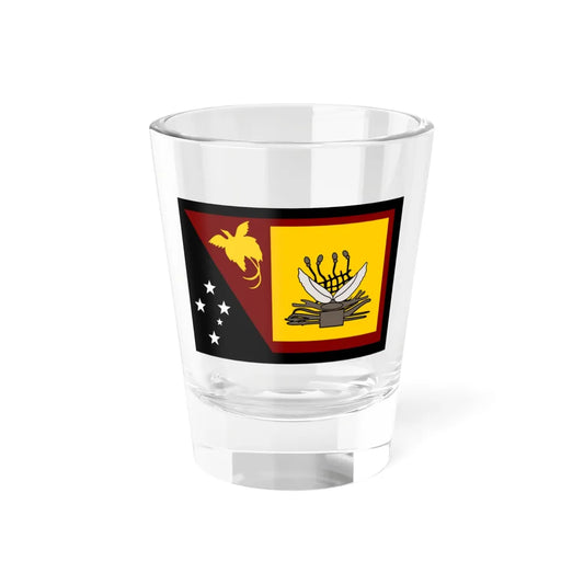 Flag of Western Province Papa New Guinea - Shot Glass 1.5oz 1.5oz - Go Mug Yourself