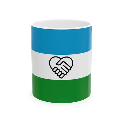 Flag of Western Togoland (Ghana) White Coffee Mug 11oz - Go Mug Yourself