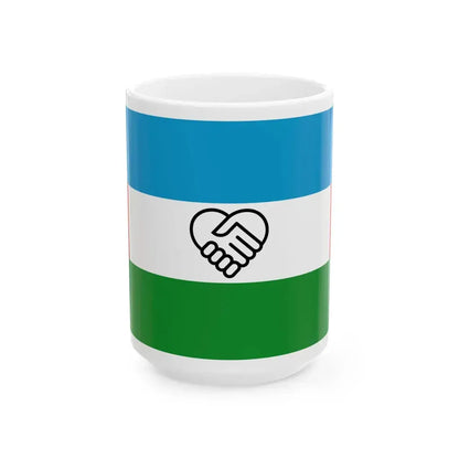 Flag of Western Togoland (Ghana) White Coffee Mug 15oz - Go Mug Yourself