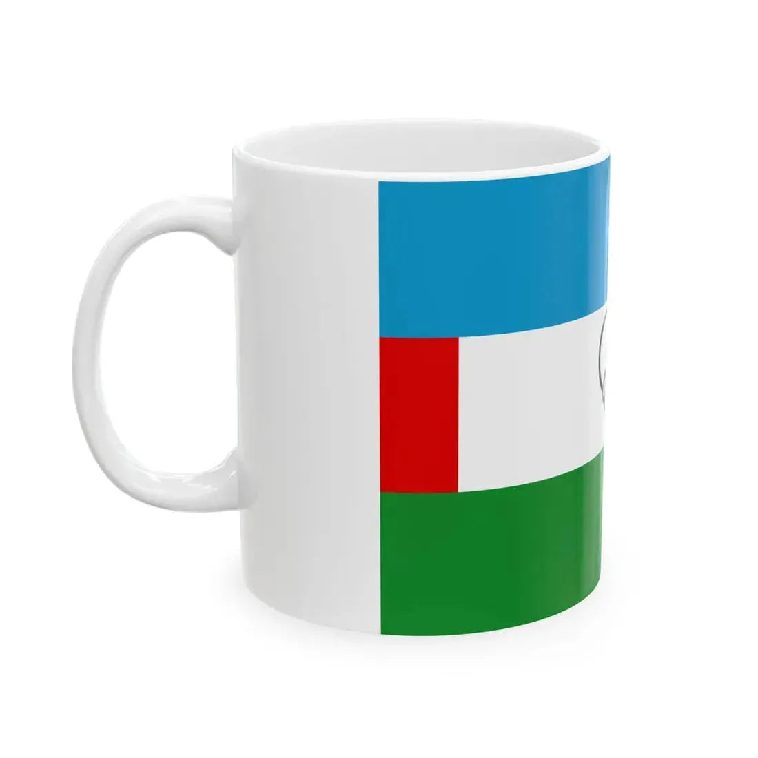 Flag of Western Togoland (Ghana) White Coffee Mug - Go Mug Yourself