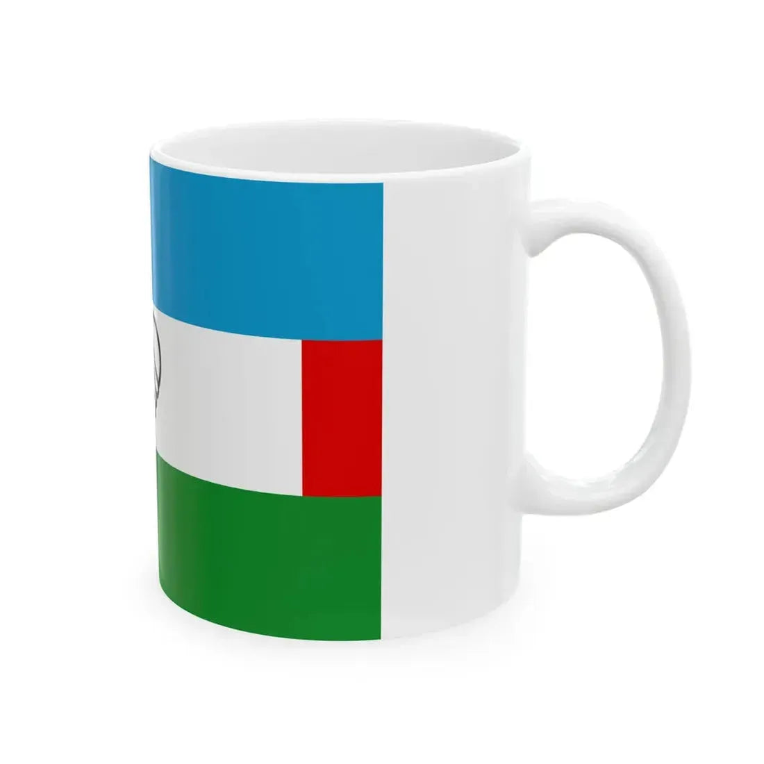 Flag of Western Togoland (Ghana) White Coffee Mug - Go Mug Yourself